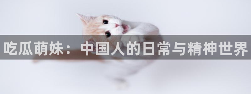 吃瓜新闻:吃瓜萌妹:中国人的日常与精神世界